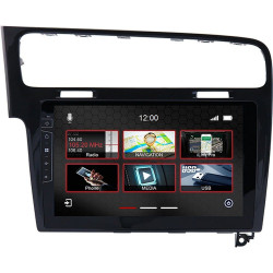 Dynavin X Series VW Golf 7 10 Tablet Style Piano Black Dynavin X Series VW Golf 7 10 Tablet Style Piano Black