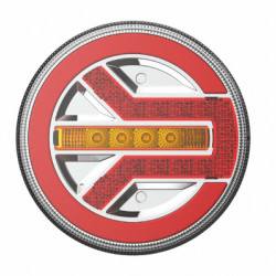 ΦΑΝΑΡΙ ΤΡΕΙΛΕΡ ΠΙΣΙΝΟ RCL-06-LR 10-30V LED ΣΤΡΟΓΓΥΛΟ Φ140x38mm ΜΕ ΚΑΛΩΔΙΟ 1ΤΕΜ