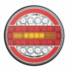 ΦΑΝΑΡΙ ΤΡΕΙΛΕΡ ΠΙΣΙΝΟ RCL-07-LR 10-30V LED ΣΤΡΟΓΓΥΛΟ Φ140x38mm ΜΕ ΚΑΛΩΔΙΟ 1ΤΕΜ