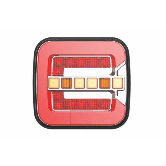 ΦΑΝΑΡΙ ΤΡΕΙΛΕΡ ΠΙΣΙΝΟ RCL-08-LR 10-30V LED 108x102x38mm ΜΕ ΚΑΛΩΔΙΟ 1ΤΕΜ