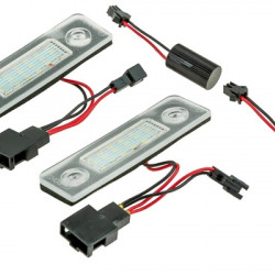 ΦΑΝΟΣ ΑΡΙΘΜΟΥ SKODA OCTAVIA 1Ζ FL 08-/ ROOMSTER 06- CAN/BUS LED (2ΤΕΜ)