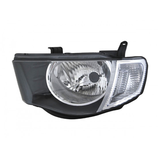 ΦΑΝΟΣ ΕΜΠΡΟΣΘΙΟΣ MITSUBISHI L200 09-14 ΛΕΥΚΟ ΦΛΑΣ (ΜΟΝΟΚΑΜΠΙΝΟ) ΑΡΙΣΤΕΡΑ