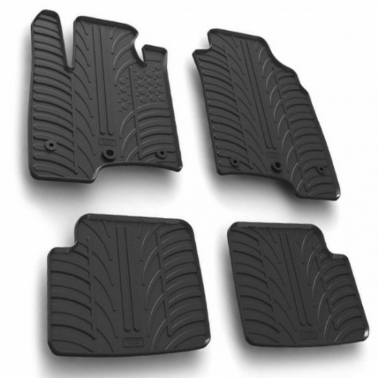 FIAT PANDA 02/2012+ ΠΑΤΑΚΙΑ ΜΑΡΚΕ ΛΑΣΤΙΧΟ (ΜΕ 3 ΚΟΥΜΠΩΜΑΤΑ) - 4 ΤΕΜ.