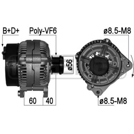 ΦΛΑΣΙΕΡΑ ΑΡΙΣΤΕΡΗ IVECO DAILY III 99-07 - OE KΩΔΙΚΟΣ 42552534 E 787500