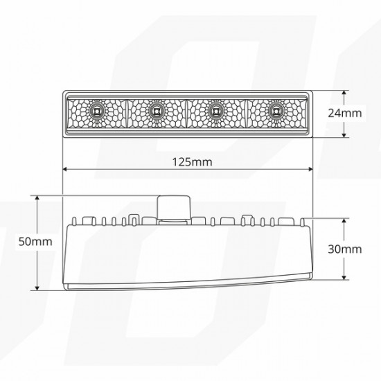 ΦΩΤΑ ΗΜΕΡΑΣ DRL 540HP PRO 12/24V 6W 4xSMD LED 800lm 125x24x50>30mm 2ΤΕΜ ΦΩΤΑ ΗΜΕΡΑΣ DRL 540HP PRO 12/24V 6W 4xSMD LED 800lm 125x24x50>30mm 2ΤΕΜ