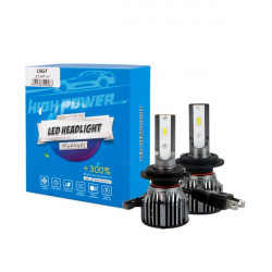 H7  9>32V 6.500K 6.400lm 50W CSP1860 LED LSG SERIES +300- KIT M-TECH - 2 ΤΕΜ.