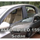 Heko ALFA ROMEO 159 4D SEDAN 2005>2011 - ΣΕΤ ΑΝΕΜΟΘΡΑΥΣΤΕΣ HEKO (4 ΤΕΜ.)