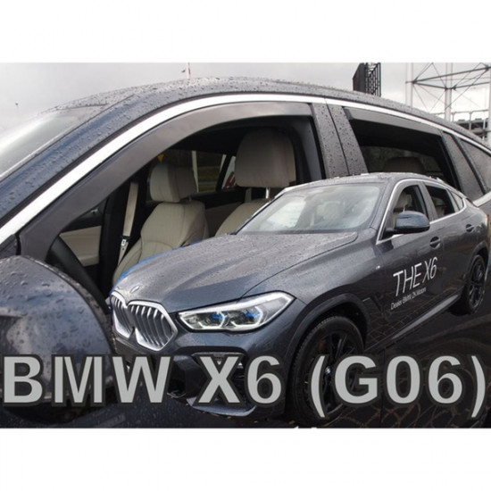 Heko BMW X6 G06 5D 2019> - ΣΕΤ ΑΝΕΜΟΘΡΑΥΣΤΕΣ HEKO (4 ΤΕΜ.)
