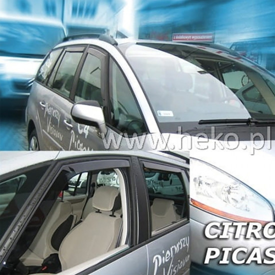 Heko CITROEN C4 PICASSO MK1 5D 2006>2013 - ΖΕΥΓΑΡΙ ΑΝΕΜΟΘΡΑΥΣΤΕΣ HEKO (2 ΤΕΜ.)