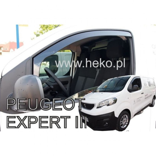 Heko CITROEN JUMPY III 2016> / PEUGEOT EXPERT III 2016> / TOYOTA PROACE  - ΖΕΥΓΑΡΙ ΑΝΕΜΟΘΡΑΥΣΤΕΣ HEKO (2 ΤΕΜ.)