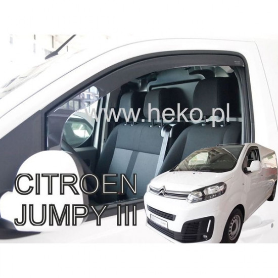Heko CITROEN JUMPY III 2016> / PEUGEOT EXPERT III 2016> / TOYOTA PROACE  - ΖΕΥΓΑΡΙ ΑΝΕΜΟΘΡΑΥΣΤΕΣ HEKO (2 ΤΕΜ.)