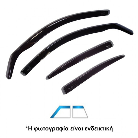 Heko DODGE CHARGER 5D 2011> - ΣΕΤ ΑΝΕΜΟΘΡΑΥΣΤΕΣ HEKO (4 ΤΕΜ.)