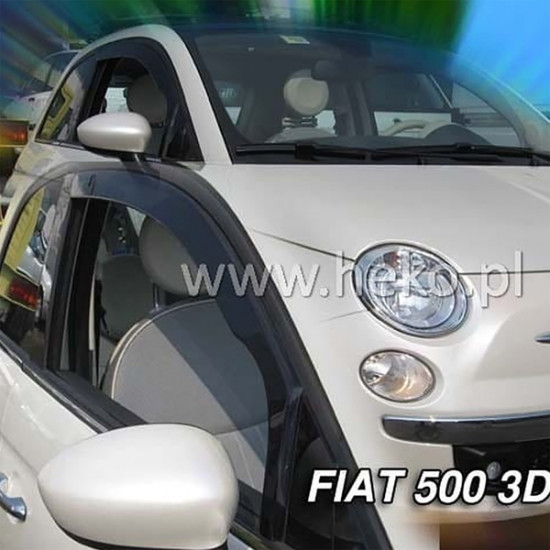 Heko FIAT 500 3D 2007> - ΖΕΥΓΑΡΙ ΑΝΕΜΟΘΡΑΥΣΤΕΣ HEKO (2 ΤΕΜ.)
