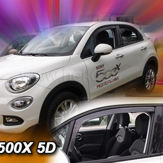 Heko FIAT 500 X 5D 2015> - ΖΕΥΓΑΡΙ ΑΝΕΜΟΘΡΑΥΣΤΕΣ HEKO (2 ΤΕΜ.)