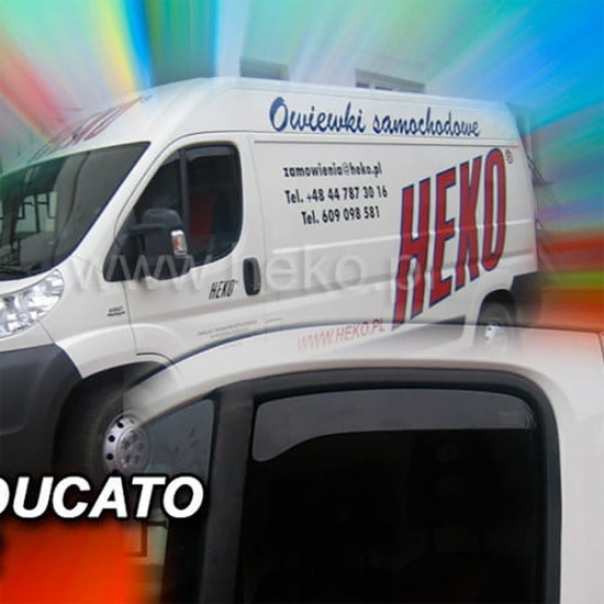 Heko FIAT DUCATO 2006> / CITROEN JUMPER III (ΚΟΝΤΟΣ) - ΖΕΥΓΑΡΙ ΑΝΕΜΟΘΡΑΥΣΤΕΣ HEKO (2 ΤΕΜ.)