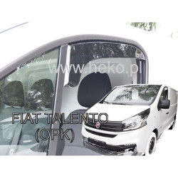 Heko FIAT TALENTO 2016> / OPEL VIVARO II 2014>2019 / RENAULT TRAFIC III 2014> ΚΟΝΤΟ ΖΕΥΓΑΡΙ ΑΝΕΜΟΘΡΑΥΣΤΕΣ VAN ΑΠΟ ΕΥΚΑΜΠΤΟ ΦΙΜΕ ΠΛΑΣΤΙΚΟ HEKO - 2 ΤΕΜ.