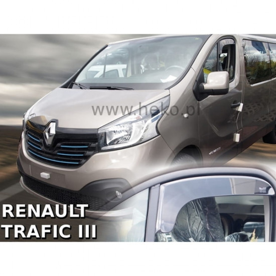 Heko FIAT TALENTO 2016> / OPEL VIVARO II 2014>2019 / RENAULT TRAFIC III 2014> ΚΟΝΤΟ ΖΕΥΓΑΡΙ ΑΝΕΜΟΘΡΑΥΣΤΕΣ VAN ΑΠΟ ΕΥΚΑΜΠΤΟ ΦΙΜΕ ΠΛΑΣΤΙΚΟ HEKO - 2 ΤΕΜ.