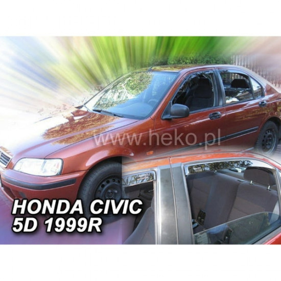 Heko HONDA CIVIC 5D HB/LTB/COMBI 1995>2000- ΣΕΤ ΑΝΕΜΟΘΡΑΥΣΤΕΣ HEKO (4 ΤΕΜ.)