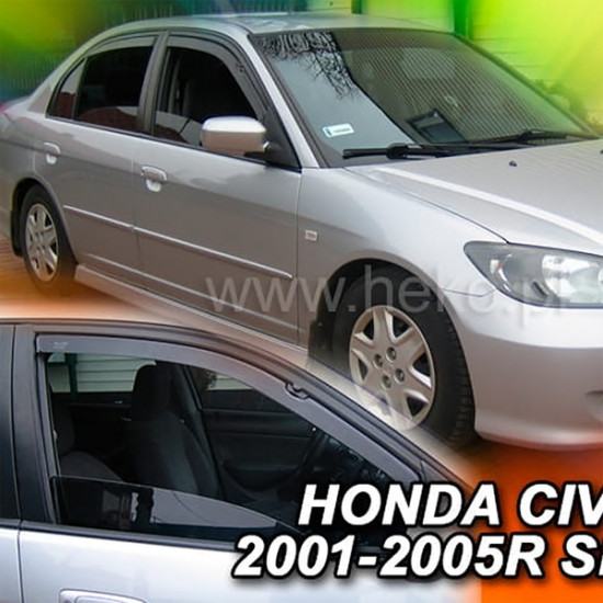 Heko HONDA CIVIC VII 4D SEDAN 2001>2005 - ΖΕΥΓΑΡΙ ΑΝΕΜΟΘΡΑΥΣΤΕΣ HEKO (2 ΤΕΜ.)