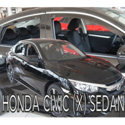 Heko HONDA CIVIC X GEN 4D 2017> - ΣΕΤ ΑΝΕΜΟΘΡΑΥΣΤΕΣ HEKO (4 ΤΕΜ.)