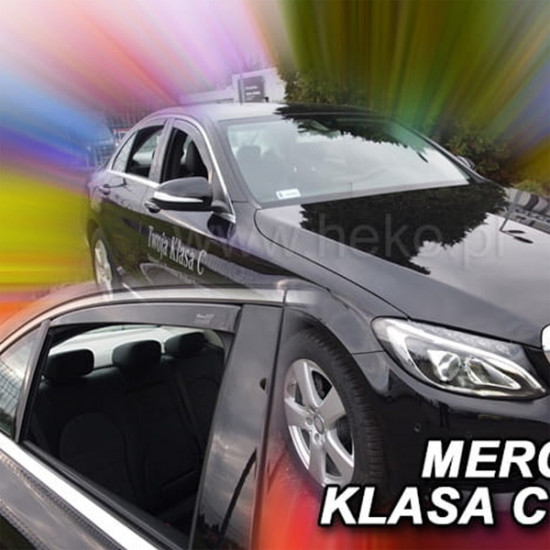 Heko MERCEDES C-KLAS W205 4D 2014 - ΣΕΤ ΑΝΕΜΟΘΡΑΥΣΤΕΣ HEKO (4 ΤΕΜ.)