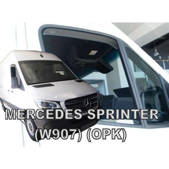 Heko MERCEDES SPRINTER W907 2D 2018> ΚΟΝΤΟ ΖΕΥΓΑΡΙ ΑΝΕΜΟΘΡΑΥΣΤΕΣ VAN ΑΠΟ ΕΥΚΑΜΠΤΟ ΦΙΜΕ ΠΛΑΣΤΙΚΟ HEKO - 2 ΤΕΜ.