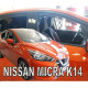 Heko NISSAN MICRA K14 5D 2017> - ΣΕΤ ΑΝΕΜΟΘΡΑΥΣΤΕΣ HEKO (4 ΤΕΜ.)