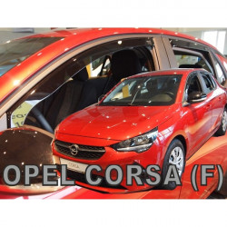 Heko OPEL CORSA F 5D 2019> / PEUGEOT 208 5D 2019> - ΣΕΤ ΑΝΕΜΟΘΡΑΥΣΤΕΣ HEKO (4 ΤΕΜ.)