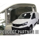 Heko PEUGEOT PARTNER III 2D / PEUGEOT RIFTER 4D/5D / CITROEN BERLINGO III 4D/5D / OPEL COMBO E 4D/5D LOV 2018> - ΖΕΥΓΑΡΙ ΑΝΕΜΟΘΡΑΥΣΤΕΣ HEKO (2 ΤΕΜ.)