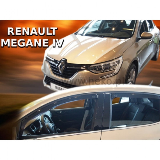 Heko RENAULT MEGANE 5D 2016> - ΣΕΤ ΑΝΕΜΟΘΡΑΥΣΤΕΣ HEKO (4 ΤΕΜ.)