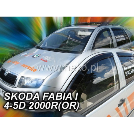 Heko SKODA FABIA 4/5D 2000> - ΖΕΥΓΑΡΙ ΑΝΕΜΟΘΡΑΥΣΤΕΣ HEKO (2 ΤΕΜ.)
