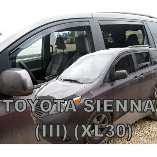 Heko TOYOTA SIENNA III XL30 5D 2010> - ΣΕΤ ΑΝΕΜΟΘΡΑΥΣΤΕΣ HEKO (4 ΤΕΜ.)