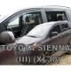 Heko TOYOTA SIENNA III XL30 5D 2010> - ΣΕΤ ΑΝΕΜΟΘΡΑΥΣΤΕΣ HEKO (4 ΤΕΜ.)