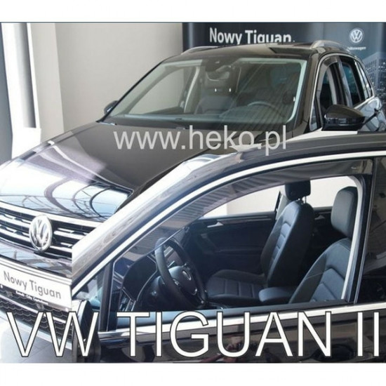 Heko VW TIGUAN II 5D 2015> / TIGUAN ALLSPACE II 5D 2017> - ΖΕΥΓΑΡΙ ΑΝΕΜΟΘΡΑΥΣΤΕΣ HEKO (2 ΤΕΜ.)