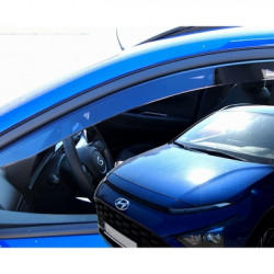 HYUNDAI BAYON 5D 2021+  -  ΣΕΤ ΑΝΕΜΟΘΡΑΥΣΤΕΣ ΑΥΤΟΚΙΝΗΤΟΥ ΑΠΟ ΕΥΚΑΜΠΤΟ ΦΙΜΕ ΠΛΑΣΤΙΚΟ HEKO - 4 ΤΕΜ.