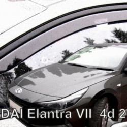HYUNDAI ELANTRA 4D 2020+?  ΖΕΥΓΑΡΙ ΑΝΕΜΟΘΡΑΥΣΤΕΣ ΑΠΟ ΕΥΚΑΜΠΤΟ ΦΙΜΕ ΠΛΑΣΤΙΚΟ HEKO - 2 ΤΕΜ.