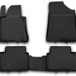 HYUNDAI i30 3D / 5D 03/2012+  ΠΑΤΑΚΙΑ ΜΑΡΚΕ ΛΑΣΤΙΧΟ ΣΚΑΦΑΚΙΑ (ΜΑΥΡΟ) - 4 ΤΕΜ.