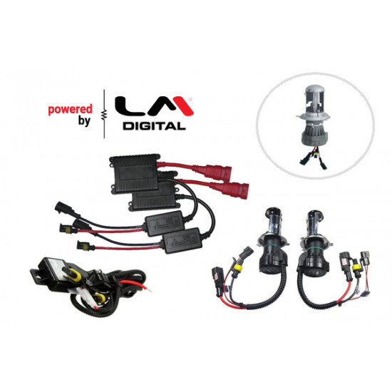 Η4-3 ΣΕΤ ΧΕΝΟΝ 35W ME SLIM BALLAST LM DIGITAL XENON H4 6K