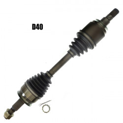 ΗΜΙΑΞΟΝΙΟ NISSAN D40 06-14 2.5DCI ΕΜΠΡΟΣ ΔΕΞΙ/ΑΡΙΣΤΕΡΟ