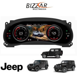 Jeep Wrangler JK 2011-2017 Digital LCD Instrument Cluster 12,3 με HD οθόνη 1920-720 Jeep Wrangler JK 2011-2017 Digital LCD Instrument Cluster 12,3 με HD οθόνη 1920-720