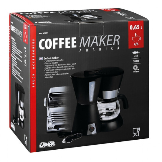 ΚΑΦΕΤΙΕΡΑ ΦΙΛΤΡΟΥ ΓΙΑ ΓΑΛΛΙΚΟ ΚΑΦΕ ARABICA 24V 300W 95CM ΜΕ ΔΟΣΟΜΕΤΡΗΤΗ 4/6 ΚΟΥΠΕΣ 0.65LT ΜΑΥΡΗ/INOX ΚΑΦΕΤΙΕΡΑ ΦΙΛΤΡΟΥ ΓΙΑ ΓΑΛΛΙΚΟ ΚΑΦΕ ARABICA 24V 300W 95CM ΜΕ ΔΟΣΟΜΕΤΡΗΤΗ 4/6 ΚΟΥΠΕΣ 0.65LT ΜΑΥΡΗ/INOX