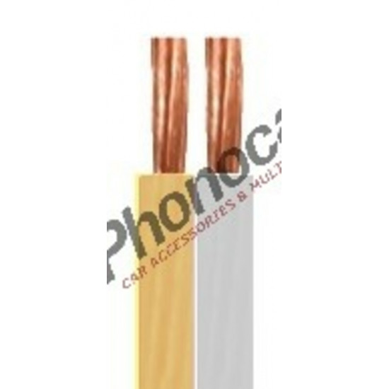 ΚΑΛΩΔΙΟ 2x3mm ΔΙΑΦΑΝO 50 mt 04.299 PHONOCAR
