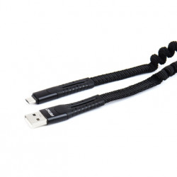 ΚΑΛΩΔΙΟ ΦΟΡΤΙΣΗΣ ΚΑΙ ΣΥΓΧΡΟΝΙΣΜΟΥ ΣΠΙΡΑΛ USB ΓΙΑ MICRO USB 120cm FullLINK UC-12 AMIO