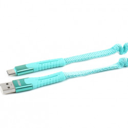 ΚΑΛΩΔΙΟ ΦΟΡΤΙΣΗΣ ΚΑΙ ΣΥΓΧΡΟΝΙΣΜΟΥ ΣΠΙΡΑΛ USB ΓΙΑ USB TYPE C 120cm FullLINK UC-14 AMIO