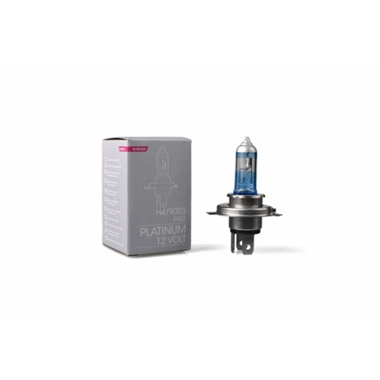 ΚΑΤΑΡΓΗΘΗΚΕ - M-Tech H4 12V 60/55W P43t-38 COLOR PLATINIUM 1ΤΕΜ. M-TECH