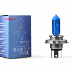 ΚΑΤΑΡΓΗΘΗΚΕ - M-Tech H4 12V 60/55W P43t 5.000K XENON BLUE 1ΤΕΜ. M-TECH