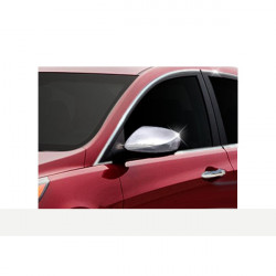 ΚΑΤΑΡΓΗΘΗΚΕ - Omtec CITROEN C3 HB 5D 2009+  / C5 / C4 / DS3 / DS4 /  ΚΑΠΑΚΙΑ ΚΑΘΡΕΦΤΩΝ ΧΡΩΜΙΟ 2 ΤΕΜ. ΜΕΤΑΛΛΙΚΑ