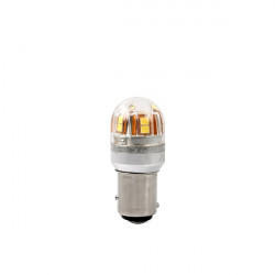 ΚΑΤΑΡΓΗΘΗΚΕ - P21/5W 12/24V BAY15d 2,8W 15xSMD2835 LED ΛΕΥΚΟ CAN-BUS BLISTER M-TECH 1ΤΕΜ.