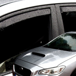 KIA E-SOUL 5D 2019+ /SUBARU WRX 4D 2014+  -  ΣΕΤ ΑΝΕΜΟΘΡΑΥΣΤΕΣ ΑΥΤΟΚΙΝΗΤΟΥ ΑΠΟ ΕΥΚΑΜΠΤΟ ΦΙΜΕ ΠΛΑΣΤΙΚΟ HEKO - 4 ΤΕΜ.