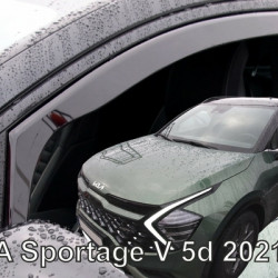 KIA SPORTAGE 5D 2021+  ΖΕΥΓΑΡΙ ΑΝΕΜΟΘΡΑΥΣΤΕΣ ΑΠΟ ΕΥΚΑΜΠΤΟ ΦΙΜΕ ΠΛΑΣΤΙΚΟ HEKO - 2 ΤΕΜ.